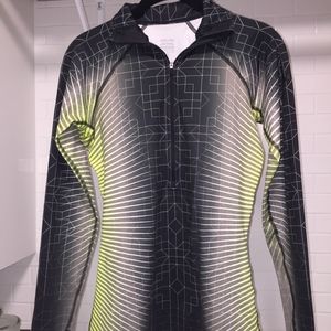 Nike Pro Half 1/2 Zip Element Hyperwarm Shirt Top